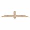 Ekena Millwork Eugene Smooth Timber Gable Bracket, Douglas Fir, 72"W x 15"H x 3 1/2"D x 5 1/2"F, 5/12 Pitch GBW072X15X0406EUG00SDF - alternate 1